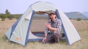 How to set up a tent